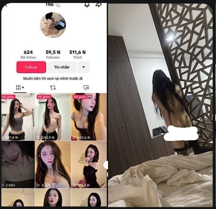 Ân ái mới nàng TikTok chiều fan cuồng